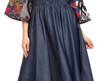 maxi kitenge skirts