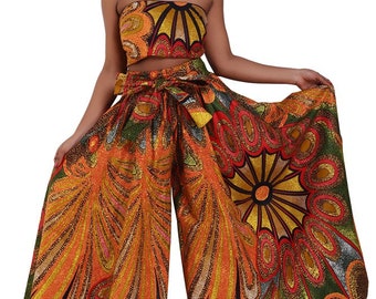 high waist long kitenge skirts