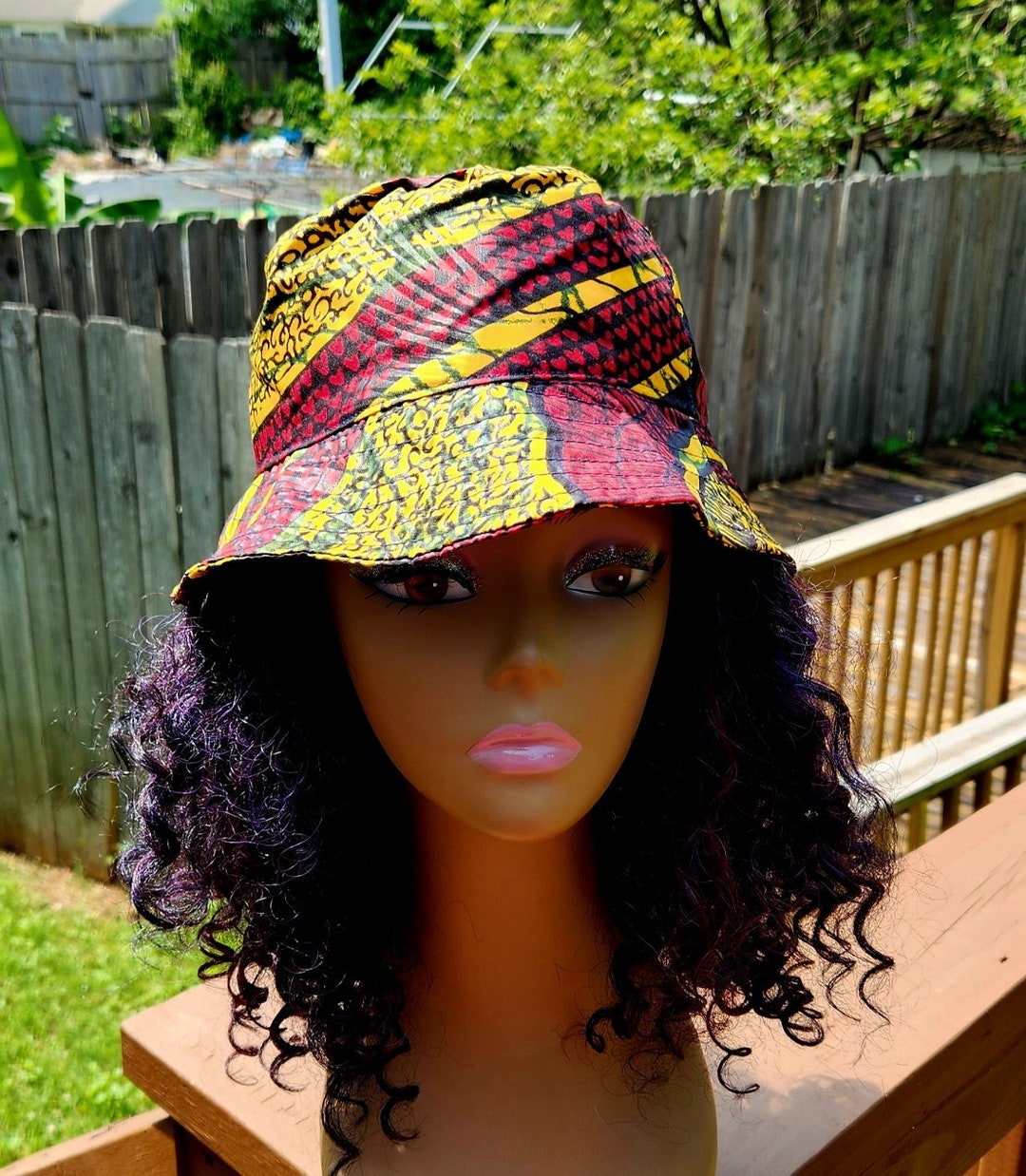 Dashiki bucket cheap hat