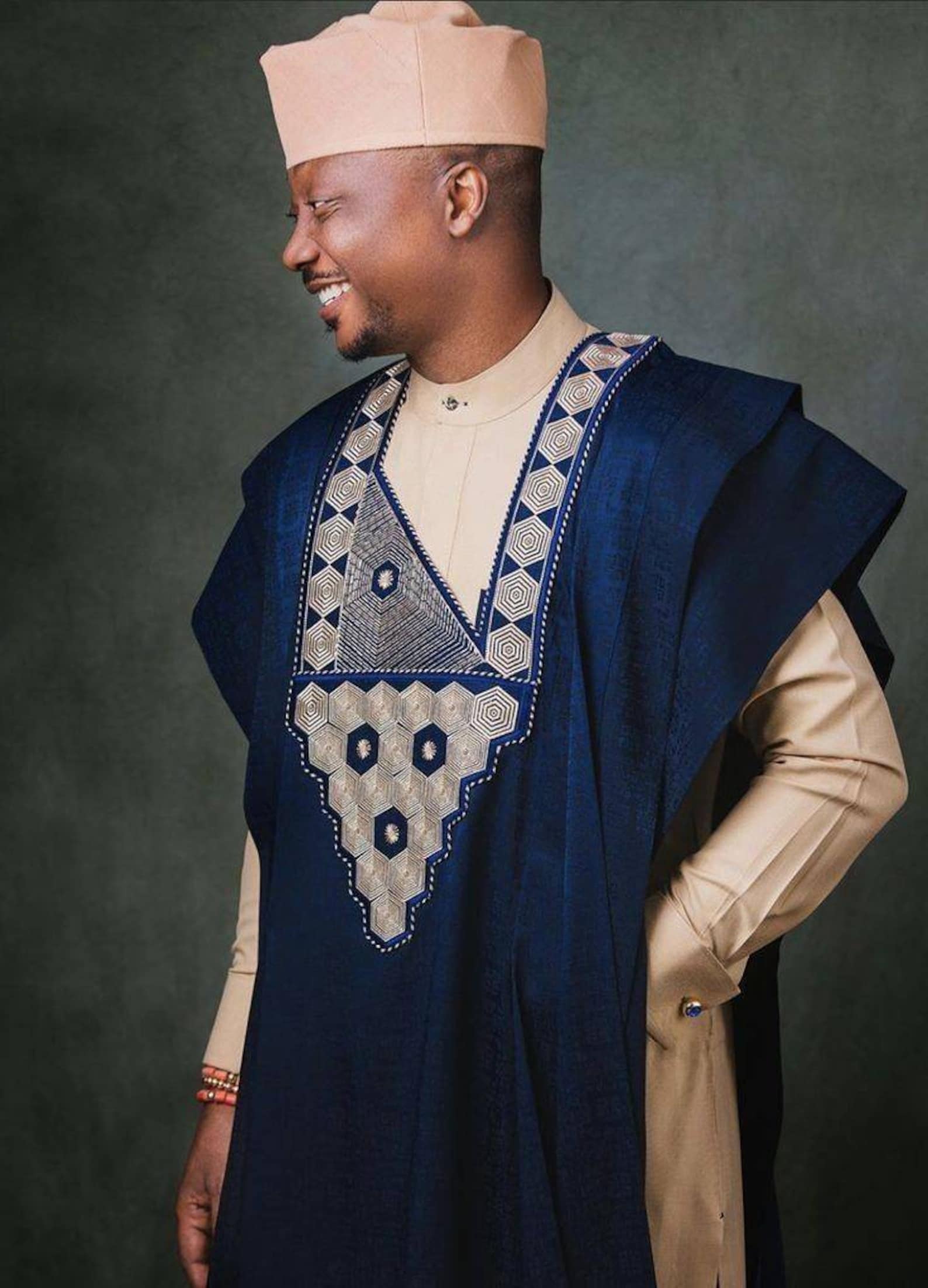 Nigeria Agbada 3 Pc Men's royalty Suit. Etsy