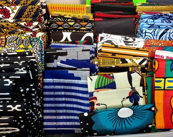 African Print Ankara Fat Quarters 18"×20" Bundles & Random.