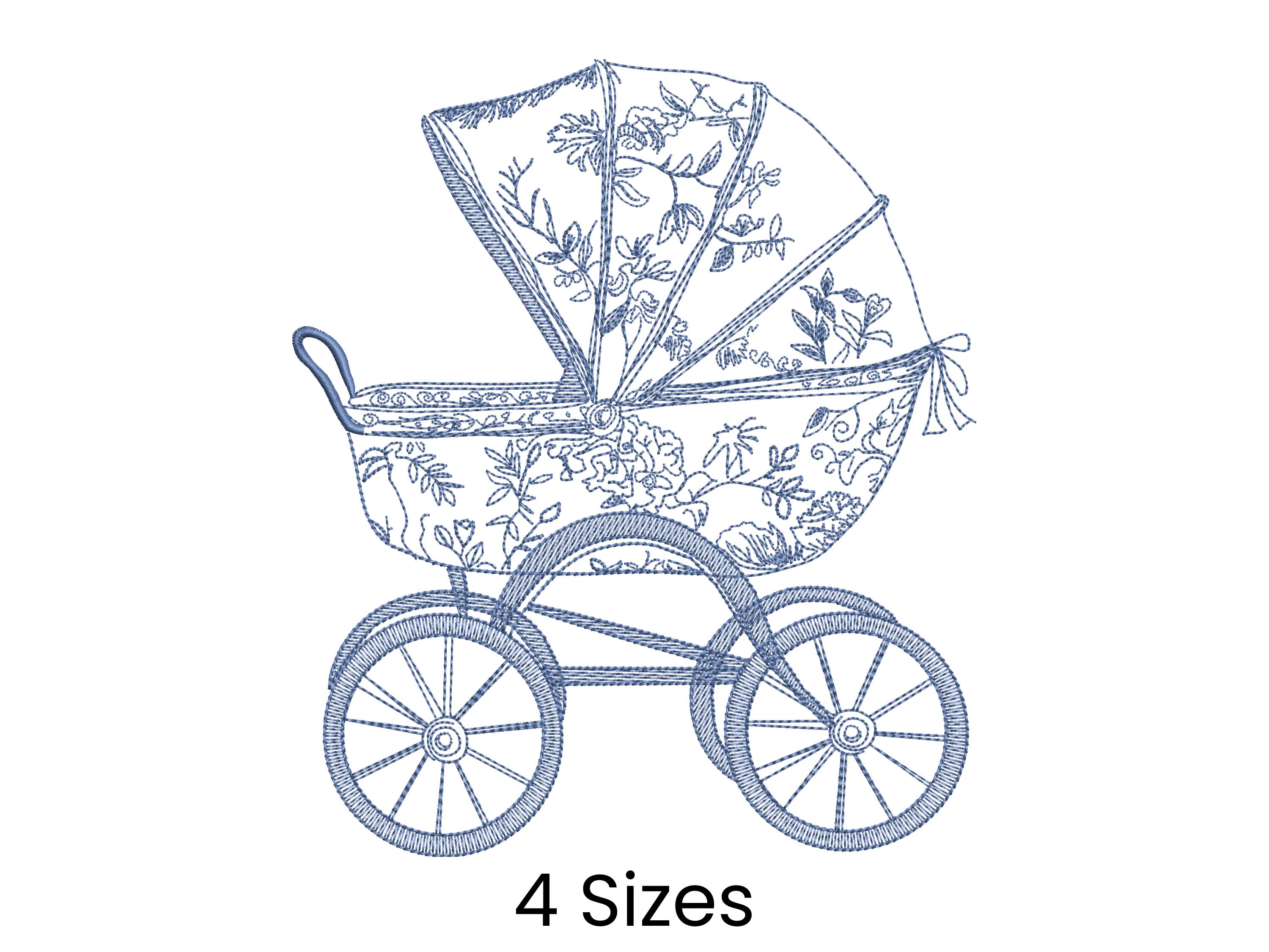 Kinderwagen zeichnen - Etsy.de