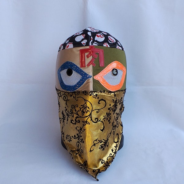 mardi gras luchador mask