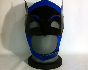 The Bat mask Wrestling Lucha Libre Mask Halloween luchador Mardi Gras DC Comics superhero mask comiccon Adam West mask custom wrestling mask