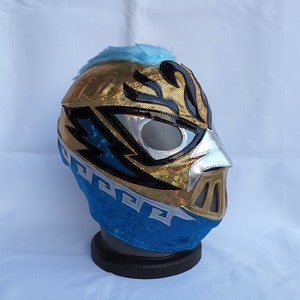Mr. Mysterio Wrestling Mask Luchador Mardi Gras day of the dead halloween party masks Horror movie masquerade Classic Luchador