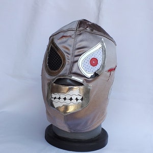 Santo Zombie Wrestling Mask Superstar Mardi Gras day of the dead halloween party masks Horror masquerade Classic Lucha Libre mask