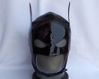 The Bat mask Wrestling Lucha Libre Mask Halloween luchador mask Mardi Gras superhero mask masquerade comiccon mask custom wrestling mask