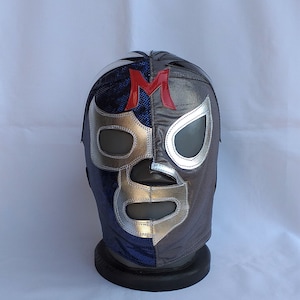 Legends Wrestling Mask Mexican Luchador Mardi Gras day of the dead halloween party masks Horror masquerade Classic Lucha Libre Blue Demon