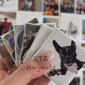 Fridge Magnets -  Custom Photo Magnets 2x2&quot; -set of 10