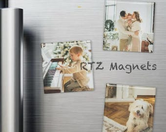 Custom Photo Magnets | Set of 10 Personalized Gifts
