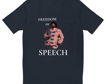 Freedom of Speech Graphic Tee | First Amendment Statement Shirt