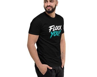 T-shirt Flock You | T-shirt sur la protection de la vie privée | T-shirt humoristique sur la surveillance | T-shirt graphique Liberté | T-shirt de protestation contre les caméras | T-shirt unisexe
