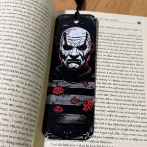Horror Movie Inspired Bookmarks | Set of 5 Creepy Bookmarks | Scary Movie Gift | Halloween Reading Accessory | Horror Fan Collectible