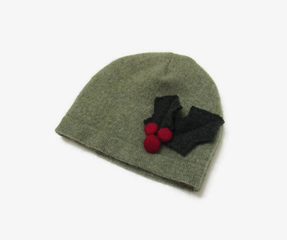 cashmere baby beanie