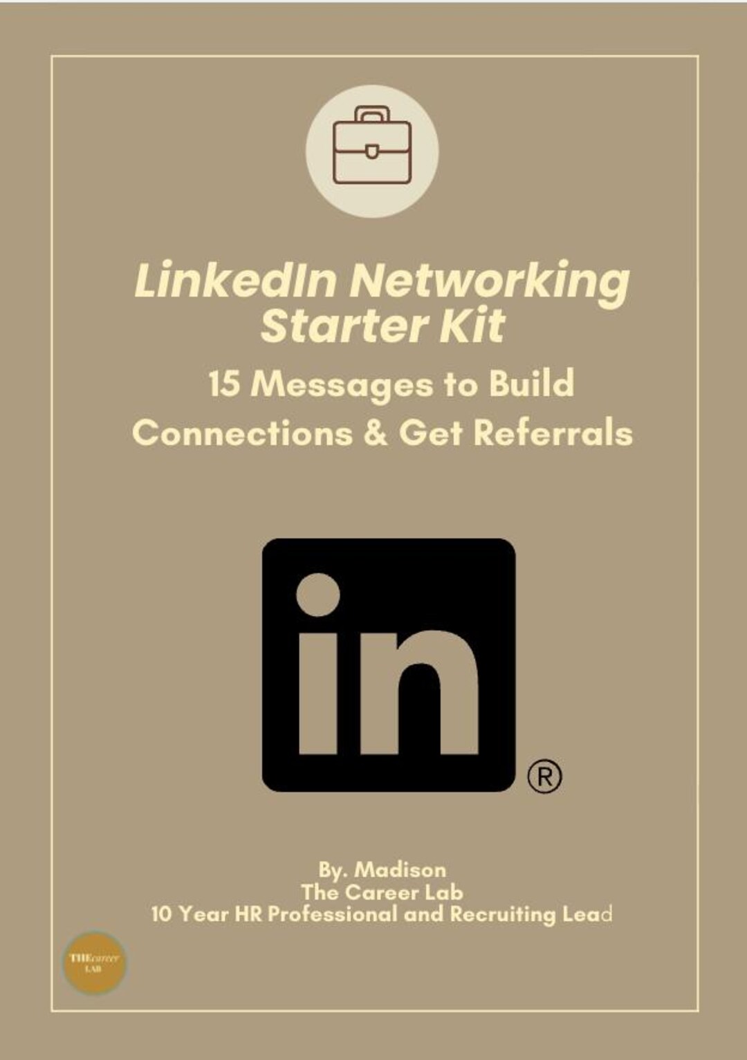 Linkedin Networking Starter Kit | 15 Plug-and-play Job Search Templates ...
