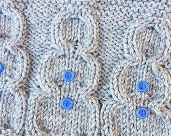 Snowman Scarf Knit Pattern