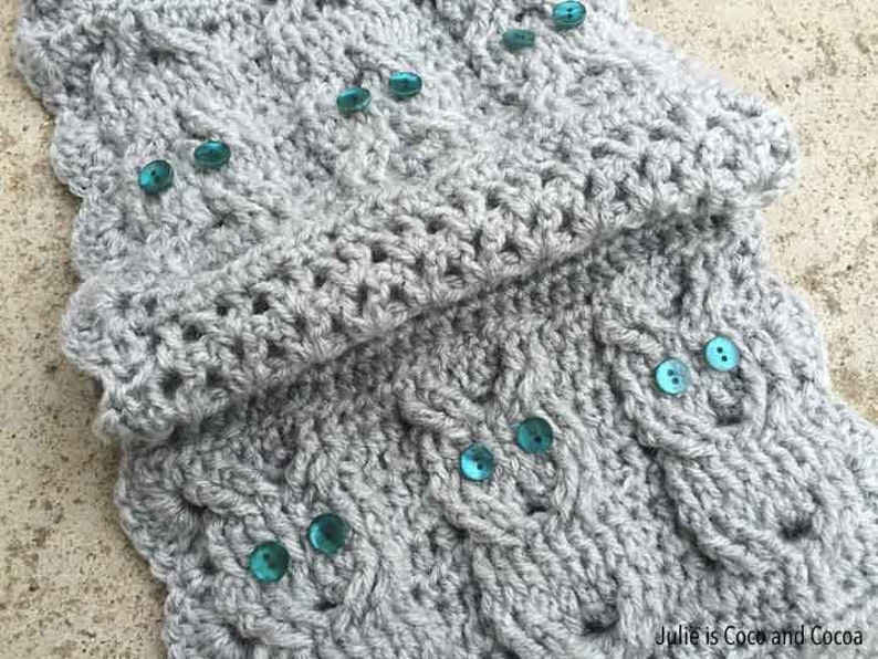 Owl Scarf Crochet Pattern Etsy