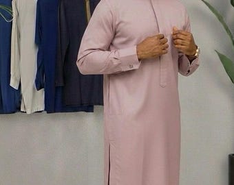 Men's Senator Suit, African Kaftan for Men, Nigerian Traditional Wedding Attire, 2-Piece Agbada Style Outfit, READ-TO-SHIP Outfit