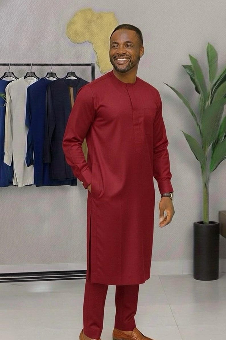 Men s Senator Suit African Kaftan For Men Nigerian Traditional men-s-senator-suit-african-kaftan-for-men-nigerian-traditional