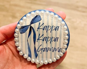 Kappa Kappa Gamma Pearl Buttons, KKG, Sorority Merch, Pearl Buttons, Sorority Gifts, Kappa Presents, Kappa Kappa Gamma
