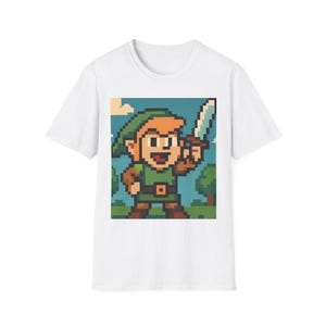 Vintage Video Game T-Shirt: Retro Pixel Art Gamer Tee