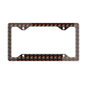Retro Video Game License Plate Frame, Gamer Decor, Car Accessory, Geek Gift, Gaming Enthusiast, Unique Gift