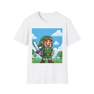 Pixel Art Gaming T-Shirt: Retro Gamer Graphic Tee