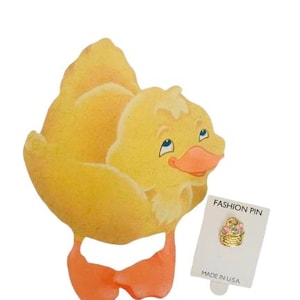 Coffret cadeau panier-cartes poussins de Pâques