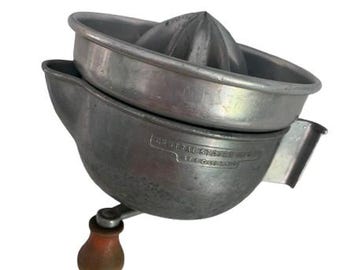 Spremiagrumi Speedo Super Juicer in alluminio antico // Decorazione vintage retrò per casa e giardino