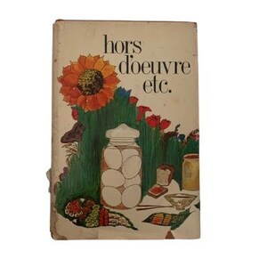 1970s hors d&#39;oeuvre etc Hardcover Book