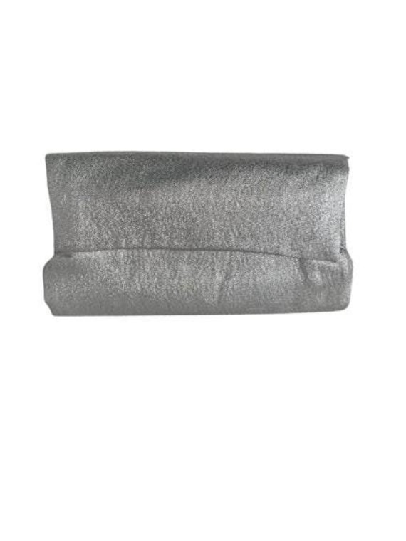 1960s Lady Buxton Silver Lame Clutch Purse - image 1