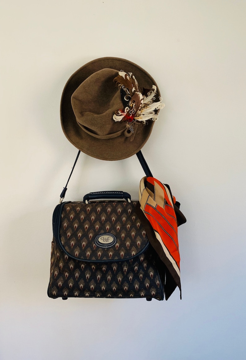 dvf luggage vintage