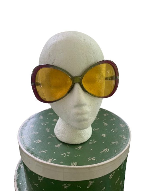 Vintage Dr. Pepper Oversized Boho Sunglasses