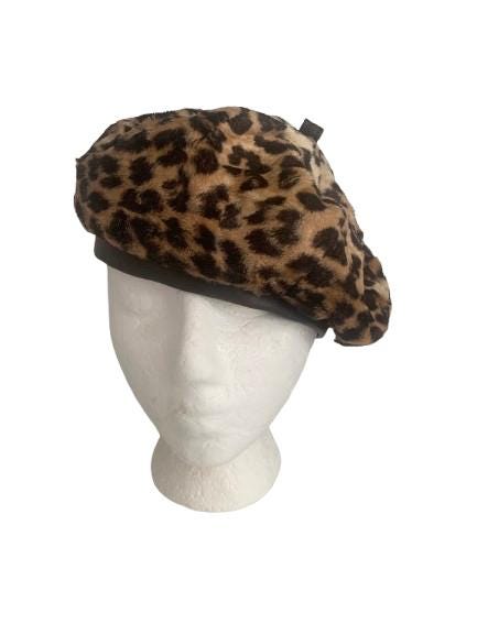 Leopard Beret - Etsy