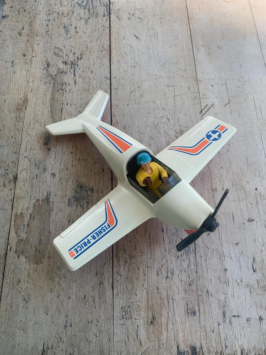 【1970s USA vintage】FISHER PRICE TOY 飛行機 s-l400.jpg