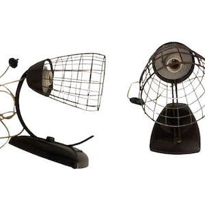 GE Theralux Heat Table Lamp // Vintage General Electrical Industrial Light
