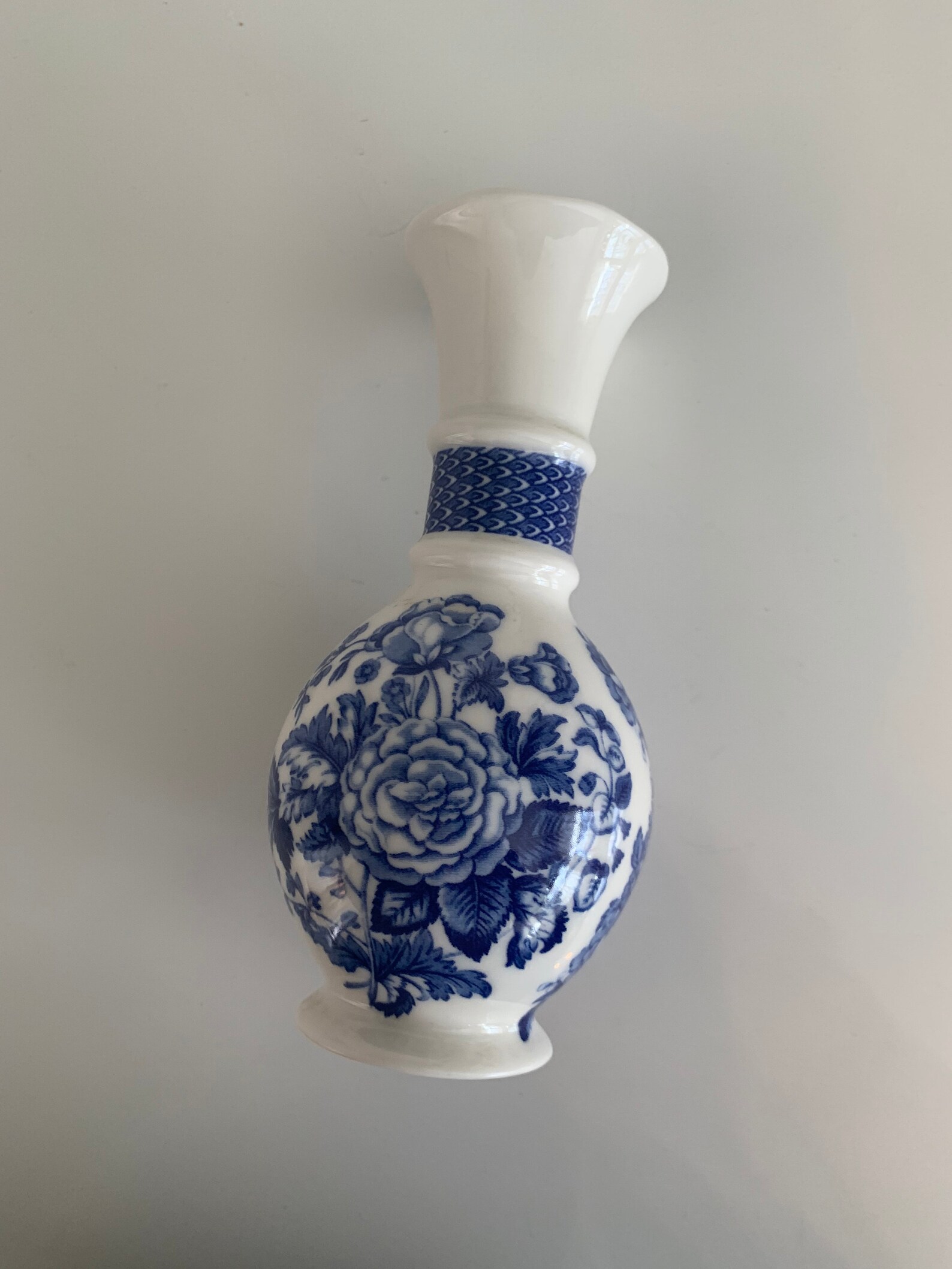 Spode Blue and White Vases Set of 2 // Contemporary Vintage Etsy