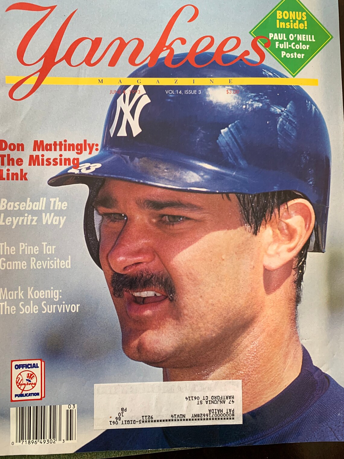 New York Yankees Magazines 19921995 Etsy