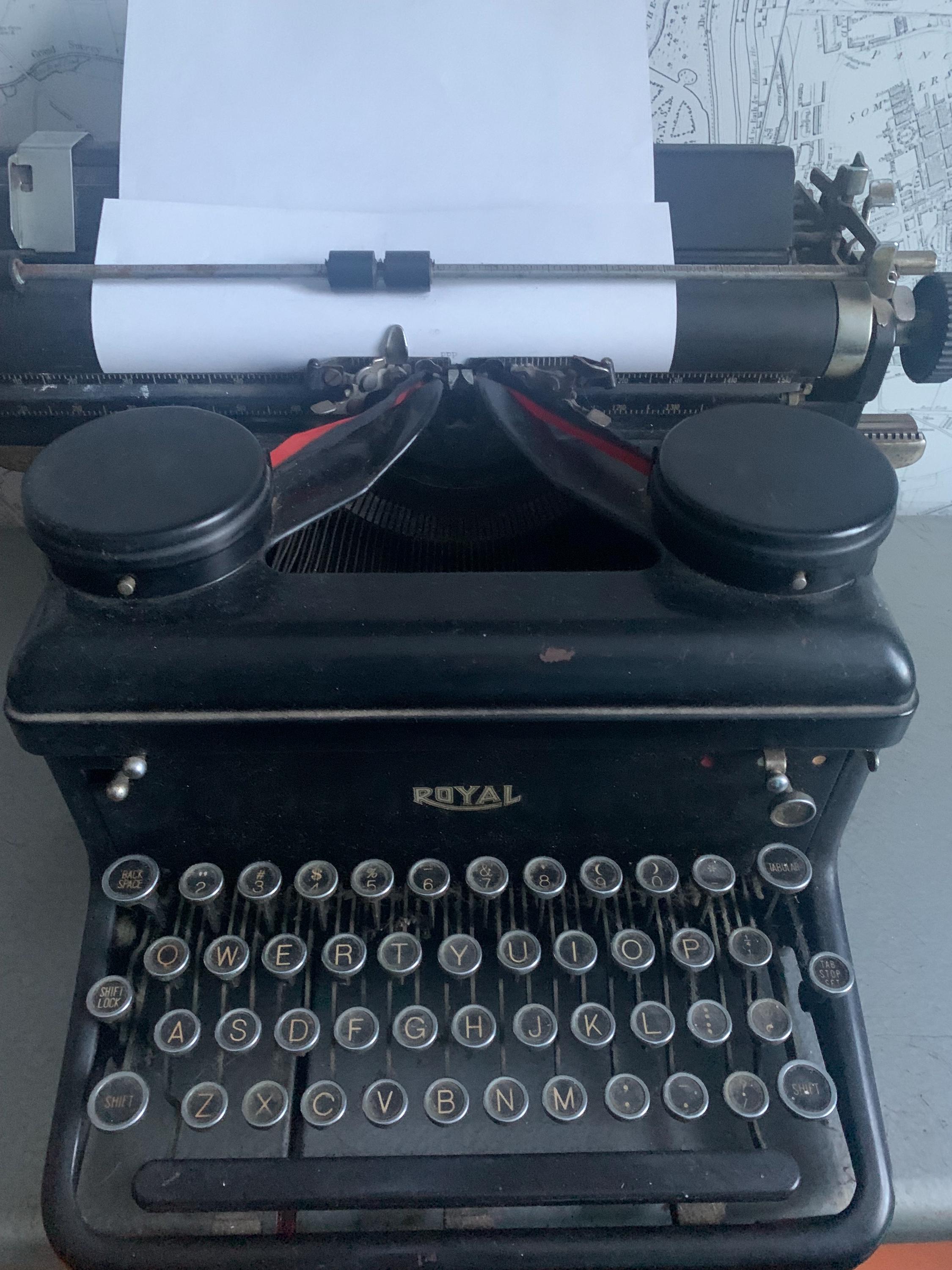 1930年代のアンティーク工業用ロイヤルタイプライター - Etsy 日本