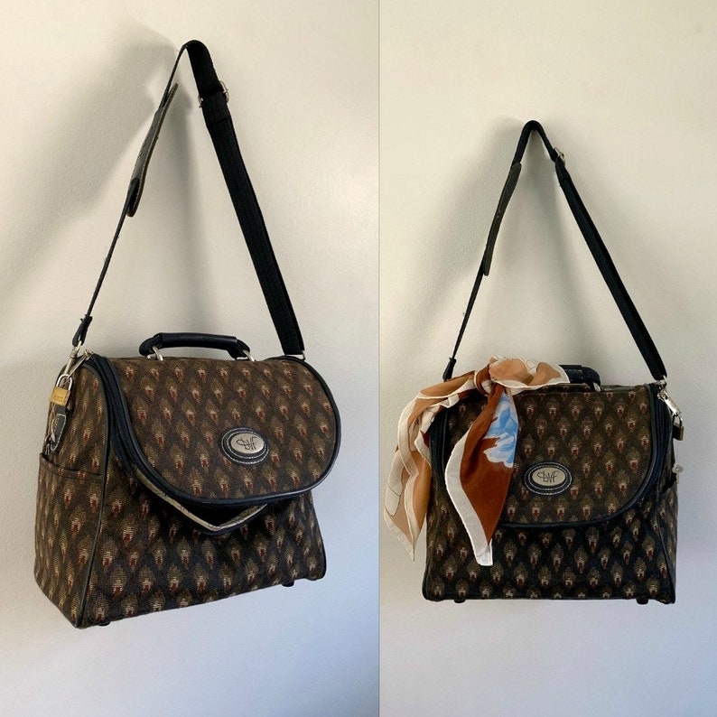 dvf luggage vintage