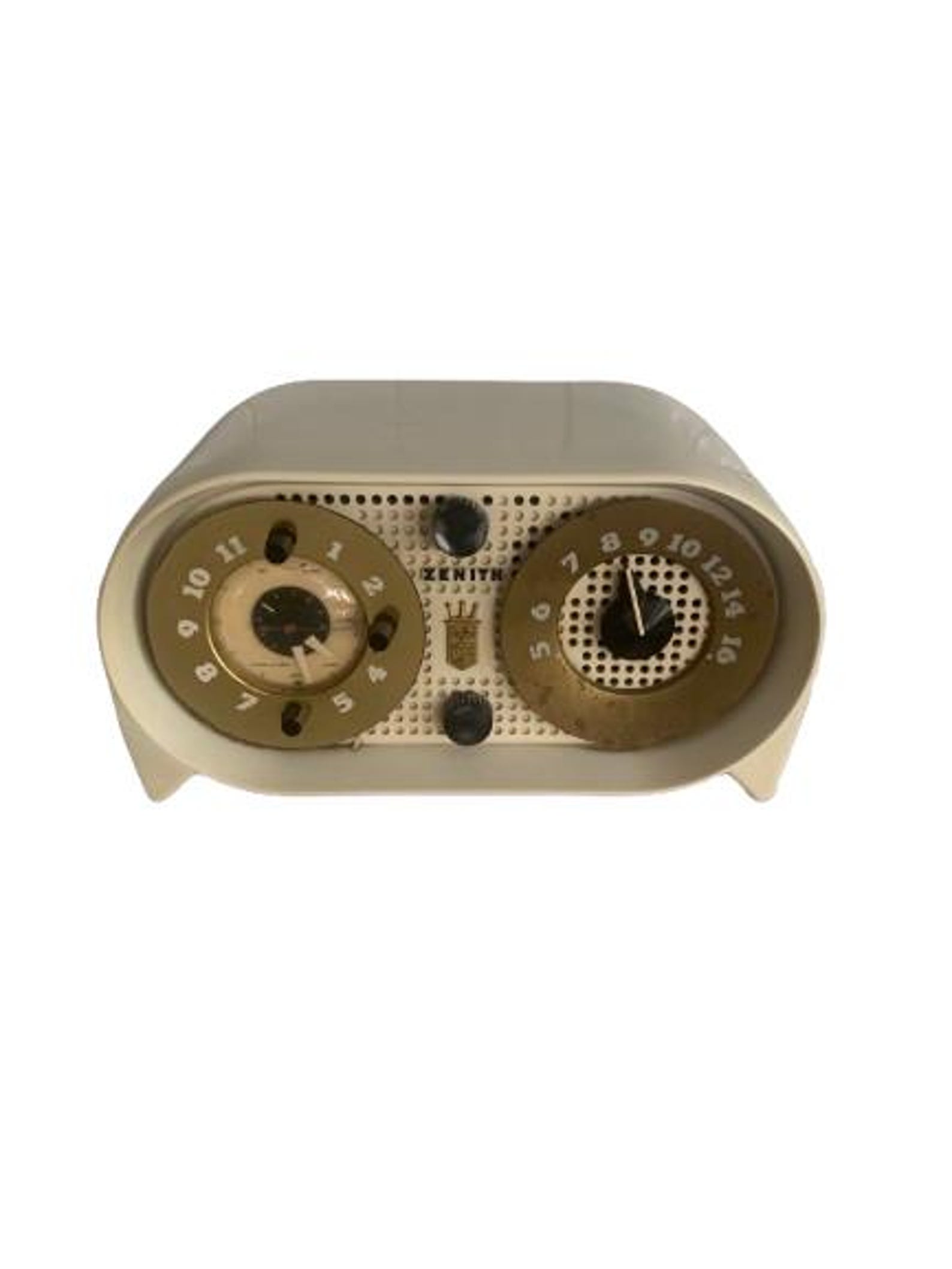 MCM Zenith OWL EYES Face Clock Radio