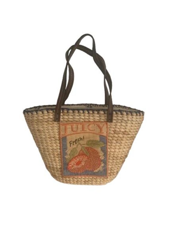 Corn Husk Sequined Summer Handbag