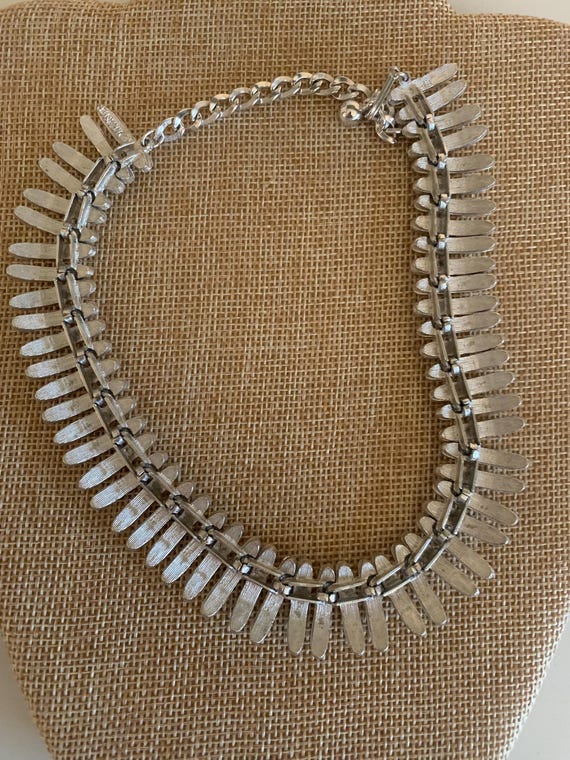 Kramer Brushed Silver Link Necklace - image 10