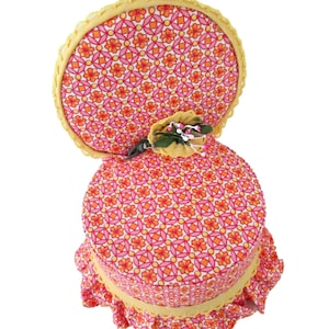 Stoel speldenkussen Calico Stof Naaikamerbenodigdheden