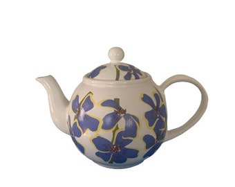 Blue Flower Arthur Wood Teapot