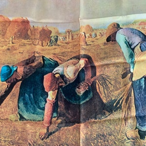 Art Museum Silk Scarf The Gleaners Jean Francois Millet Sally Gee
