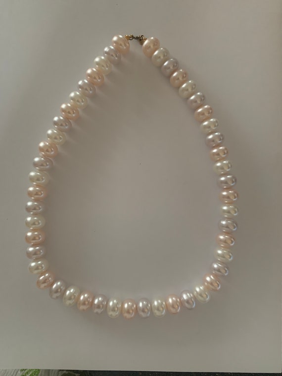 Pastel Pearl Necklace - image 8