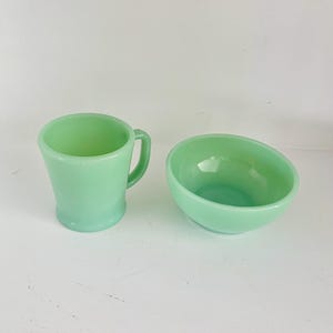 Fire king green bowl - Etsy 日本