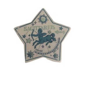 Sagittarius Ceramic Star Sachet Vintage AR Japan