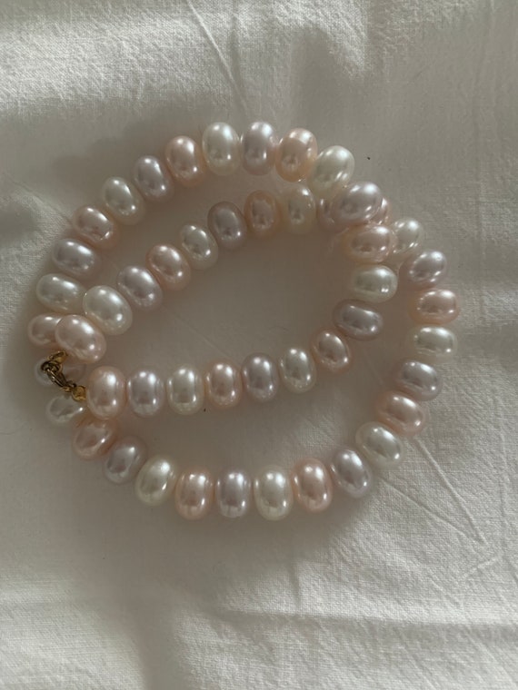 Pastel Pearl Necklace - image 7